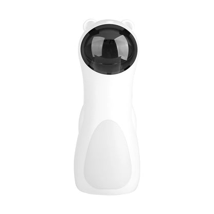 Automatic interactive LED laser cat toy in white