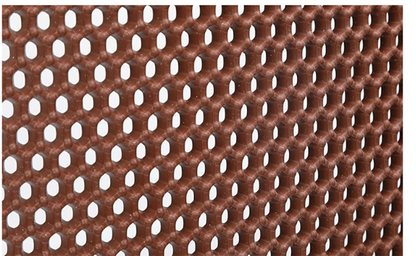 Black honeycomb cat litter trapping mat