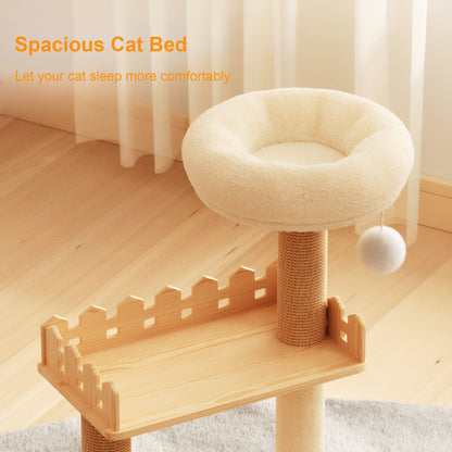 Cat tree tower dimensions 39.3 inches tall